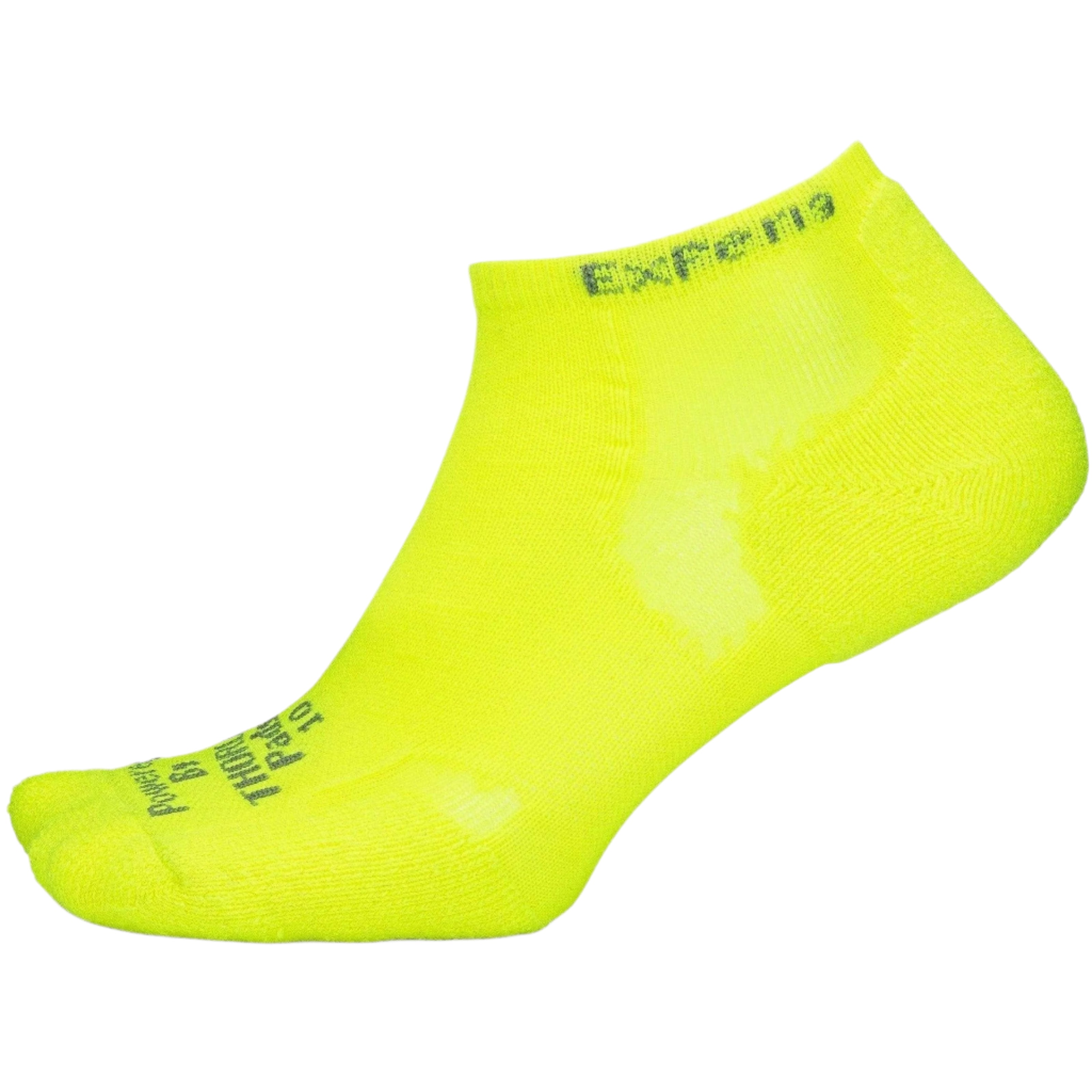 Thorlo Experia TECHFIT Light Cushion Low-Cut Socks  -  Small / Electric Yellow