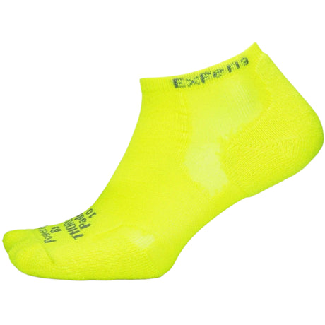Thorlo Experia TECHFIT Light Cushion Low-Cut Socks  -  Small / Electric Yellow