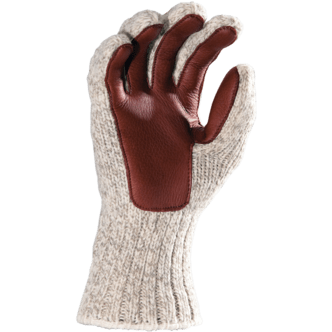 Fox River Ragg & Leather Heavyweight Gloves  -  Small / Brown Tweed