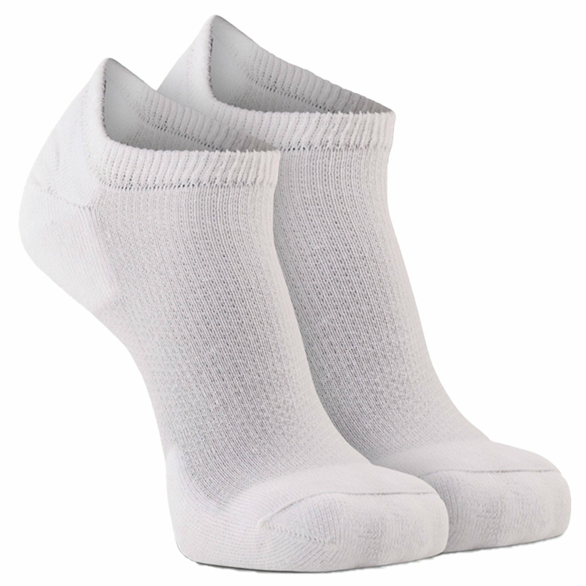 Fox River Diabetic Ankle Socks 2-Pack  -  Large / White