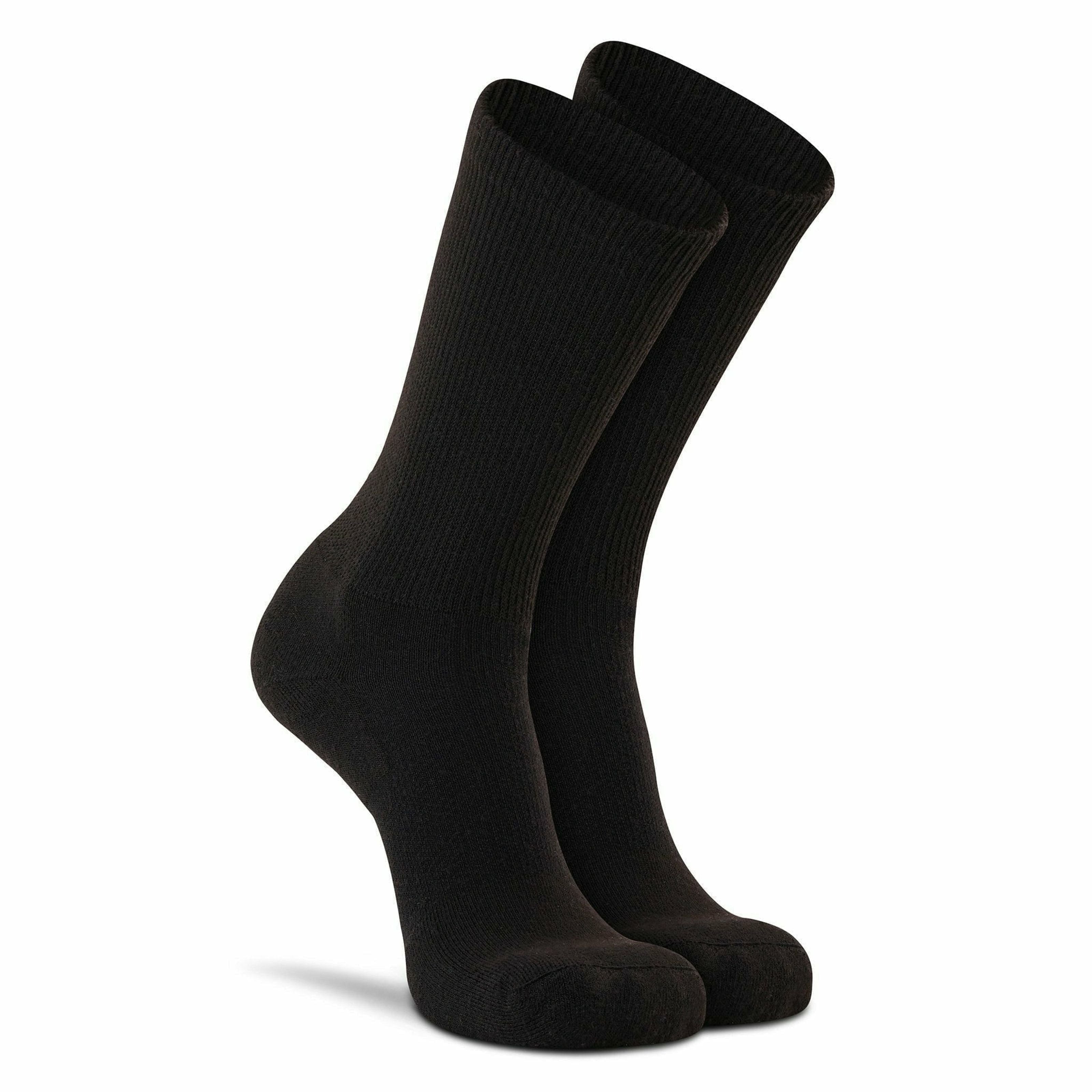 Fox River Diabetic Crew Socks 2-Pack  -  Large / Black