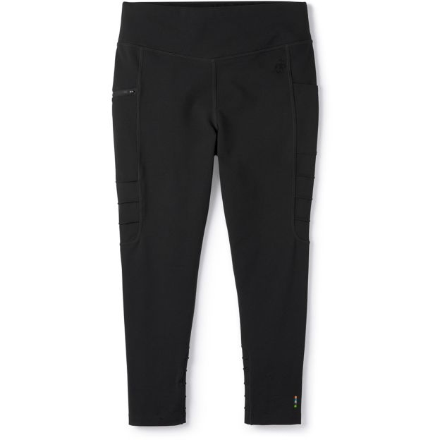 Smartwool Womens Merino Sport Capri - Clearance  -  X-Small / Black