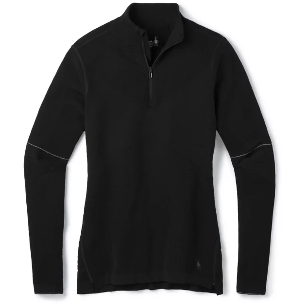 Smartwool Womens Intraknit Merino 250 Thermal 1/4 Zip - Clearance  -  Medium / Black