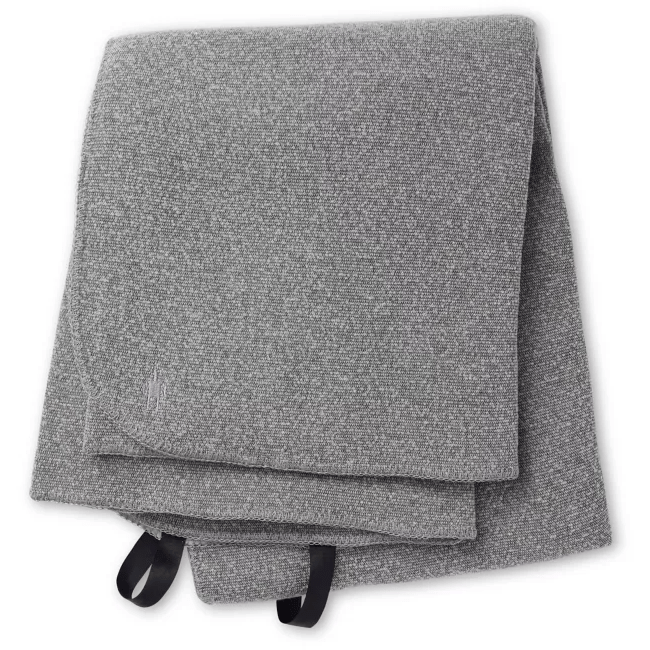 Smartwool Hudson Trail Blanket  -  One Size Fits Most / Light Gray