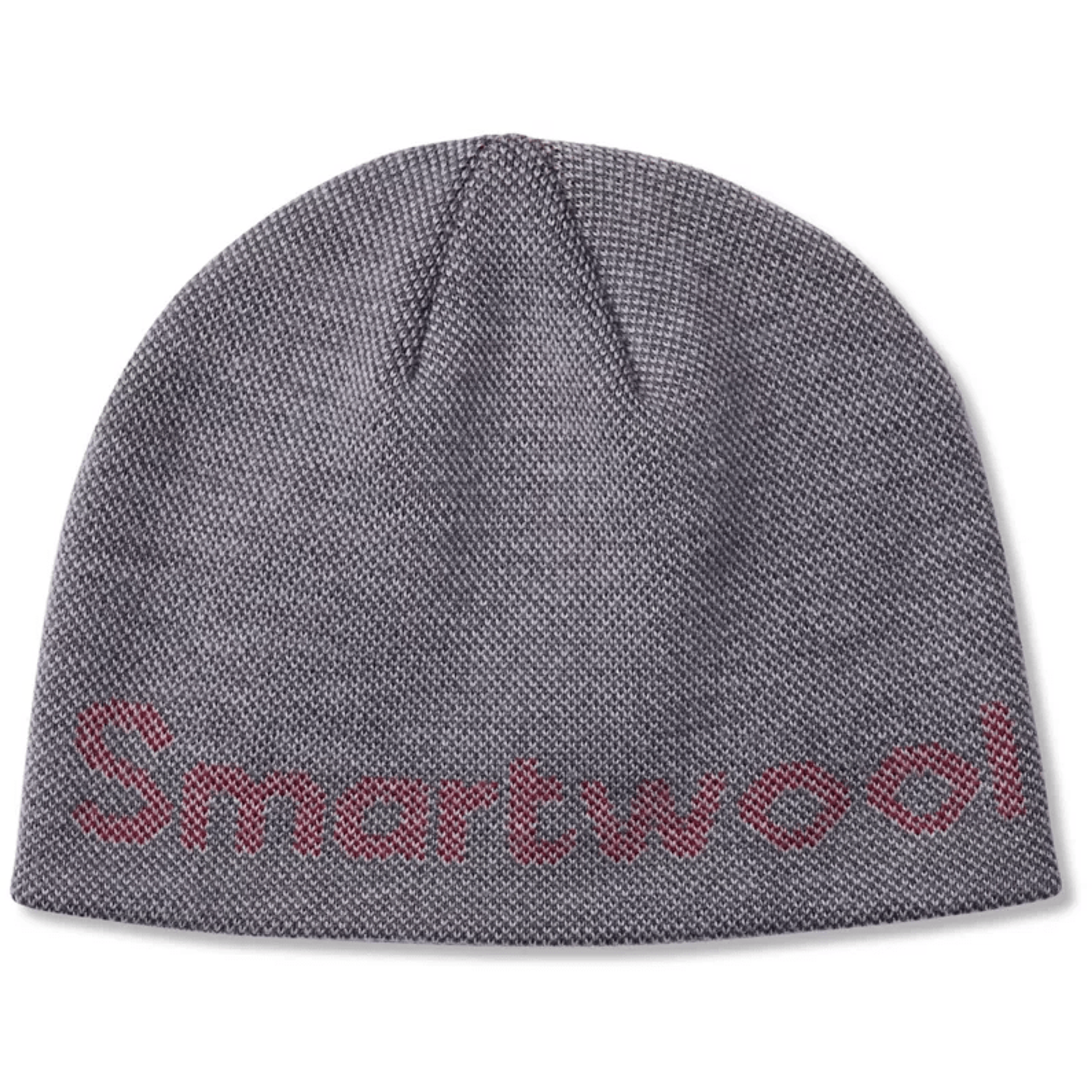 Smartwool Lid Logo Beanie - Clearance  -  One Size Fits Most / Light Gray Heather