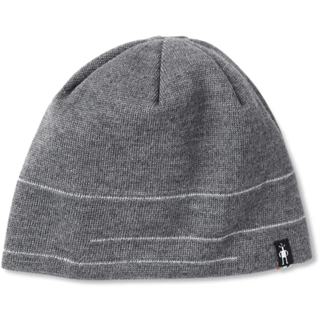 Smartwool Mens Reflective Lid Beanie  -  One Size Fits Most / Medium Gray Heather