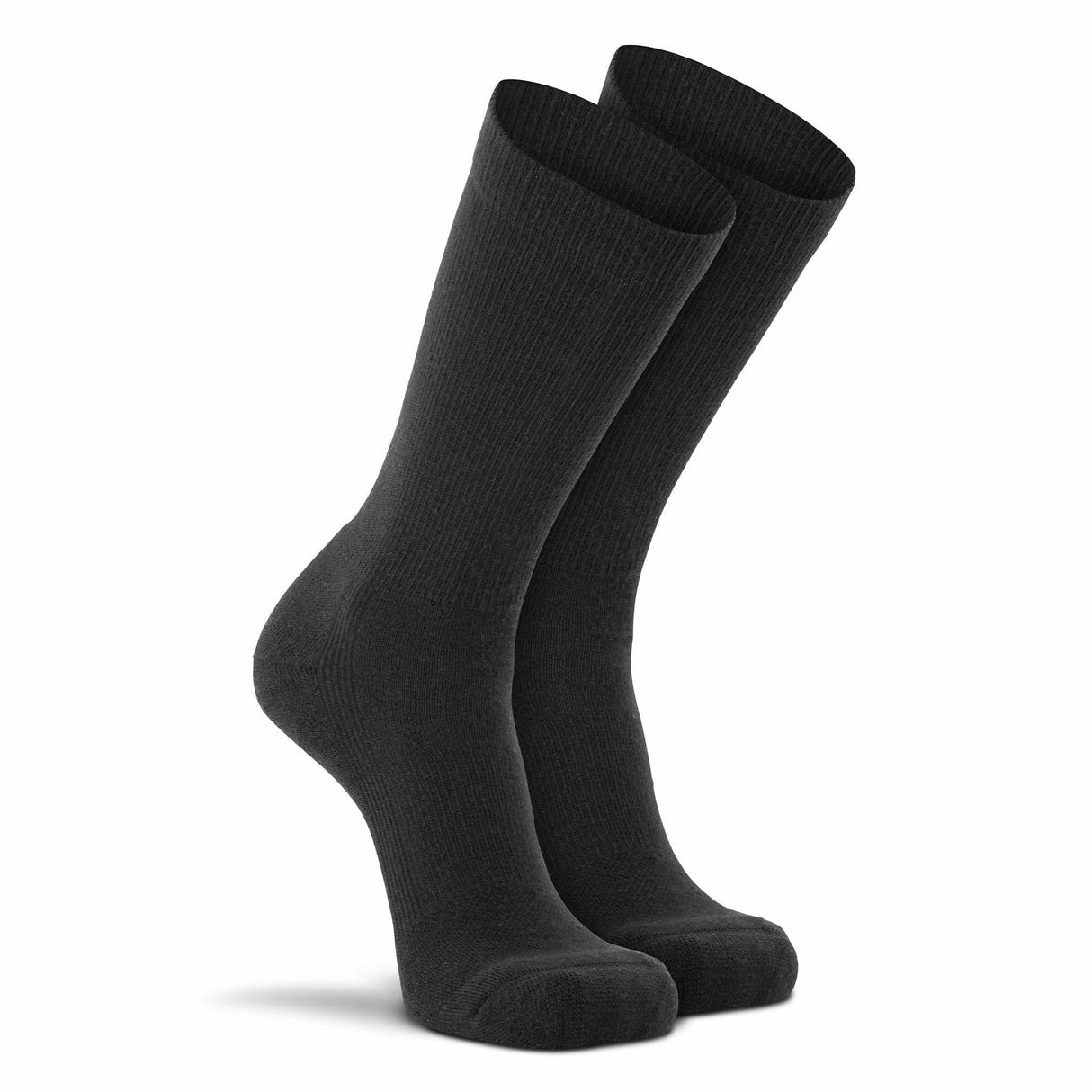 Fox River Military Dress Lightweight Crew Socks  -  Medium / Black