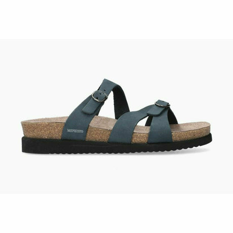 Mephisto Womens Hannel Sandals  -  6 / Navy