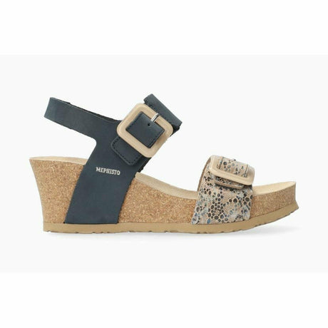 Mephisto Womens Lissia Sandals  -  6 / Navy