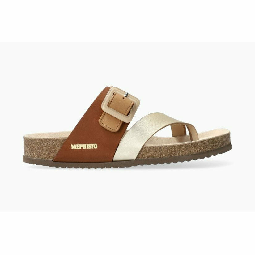 Mephisto Womens Madeline Sandals  -  8 / Gold