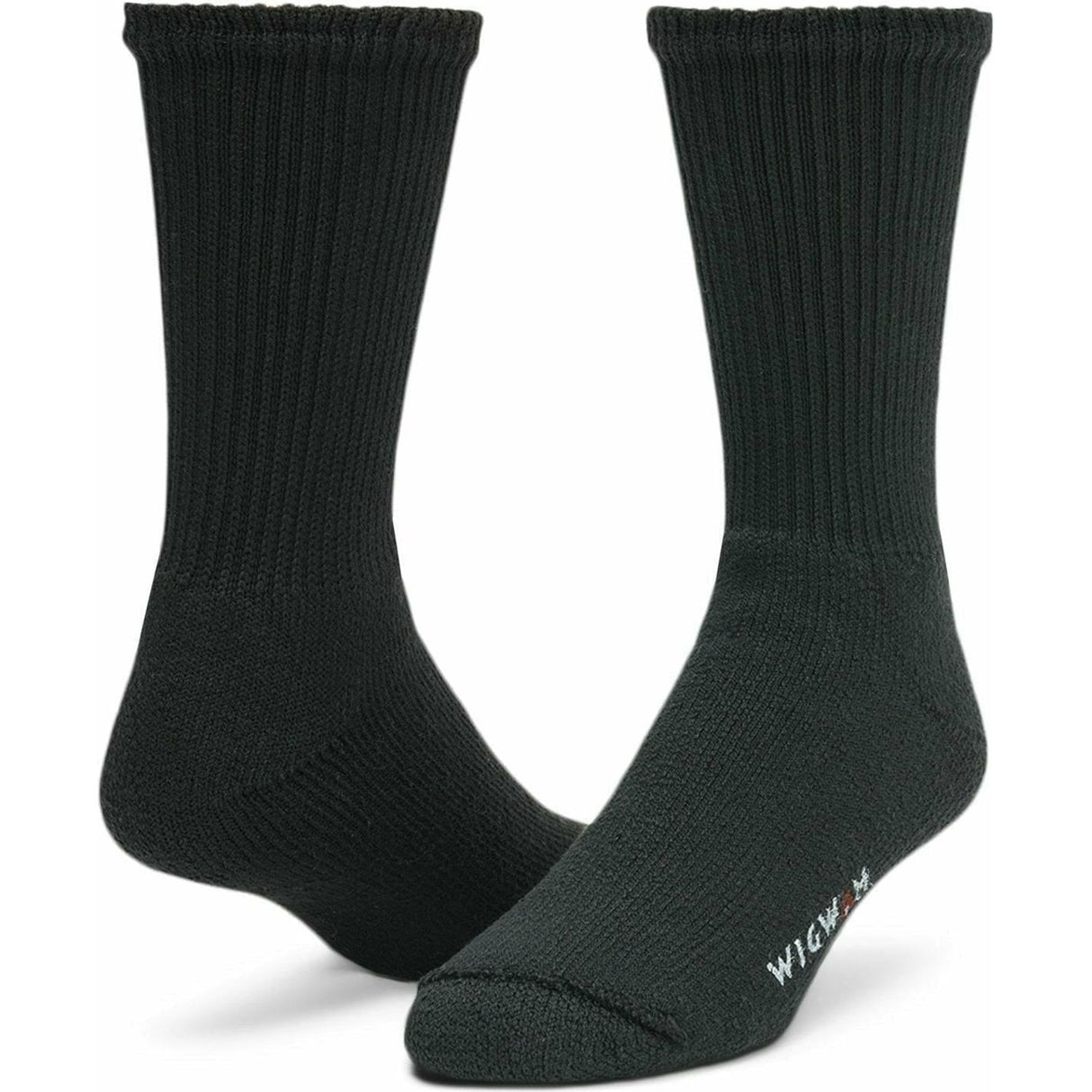 Wigwam King Cotton Heavyweight Crew Socks  -  Medium / Black