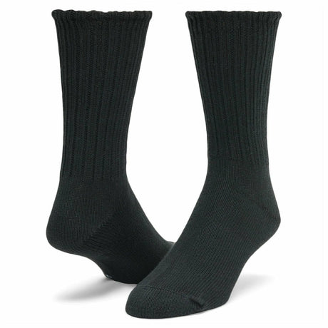 Wigwam Master Crew Socks  -  10 / Black