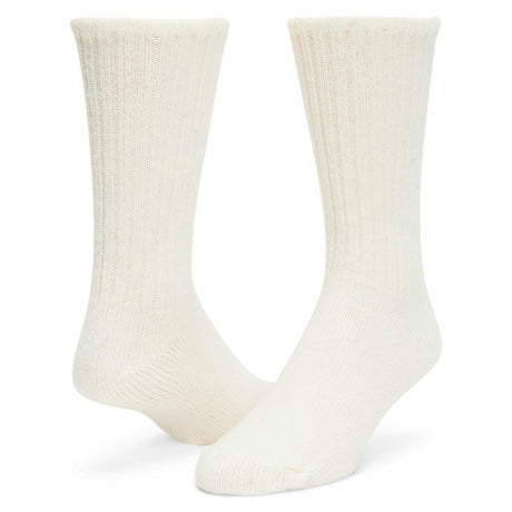 Wigwam 625 Wool Crew Socks  -  Medium / White