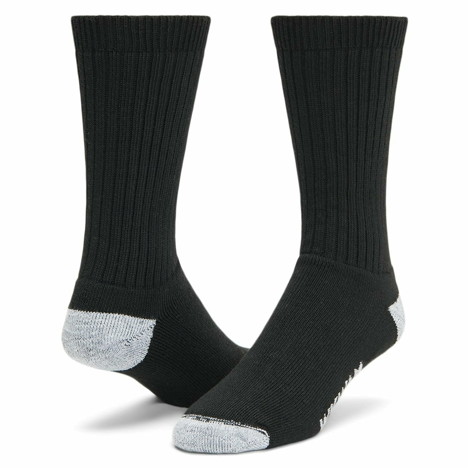 Wigwam Diabetic Sport Crew Midweight Socks  -  Medium / Black