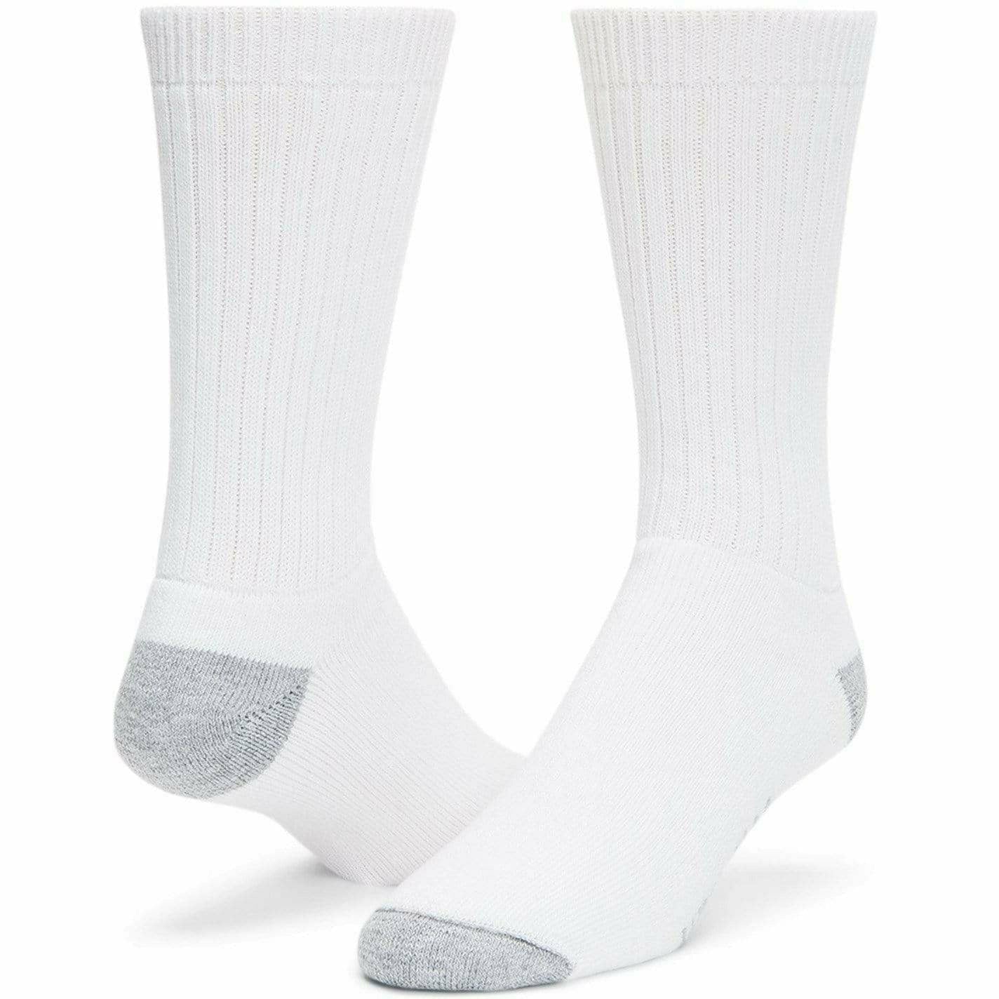 Wigwam Diabetic Sport Crew Midweight Socks  -  Medium / White