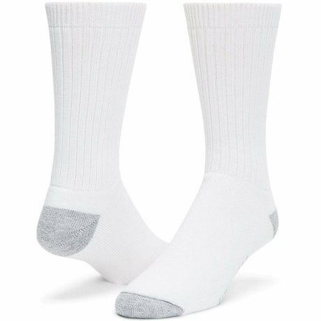 Wigwam Diabetic Sport Crew Midweight Socks  -  Medium / White