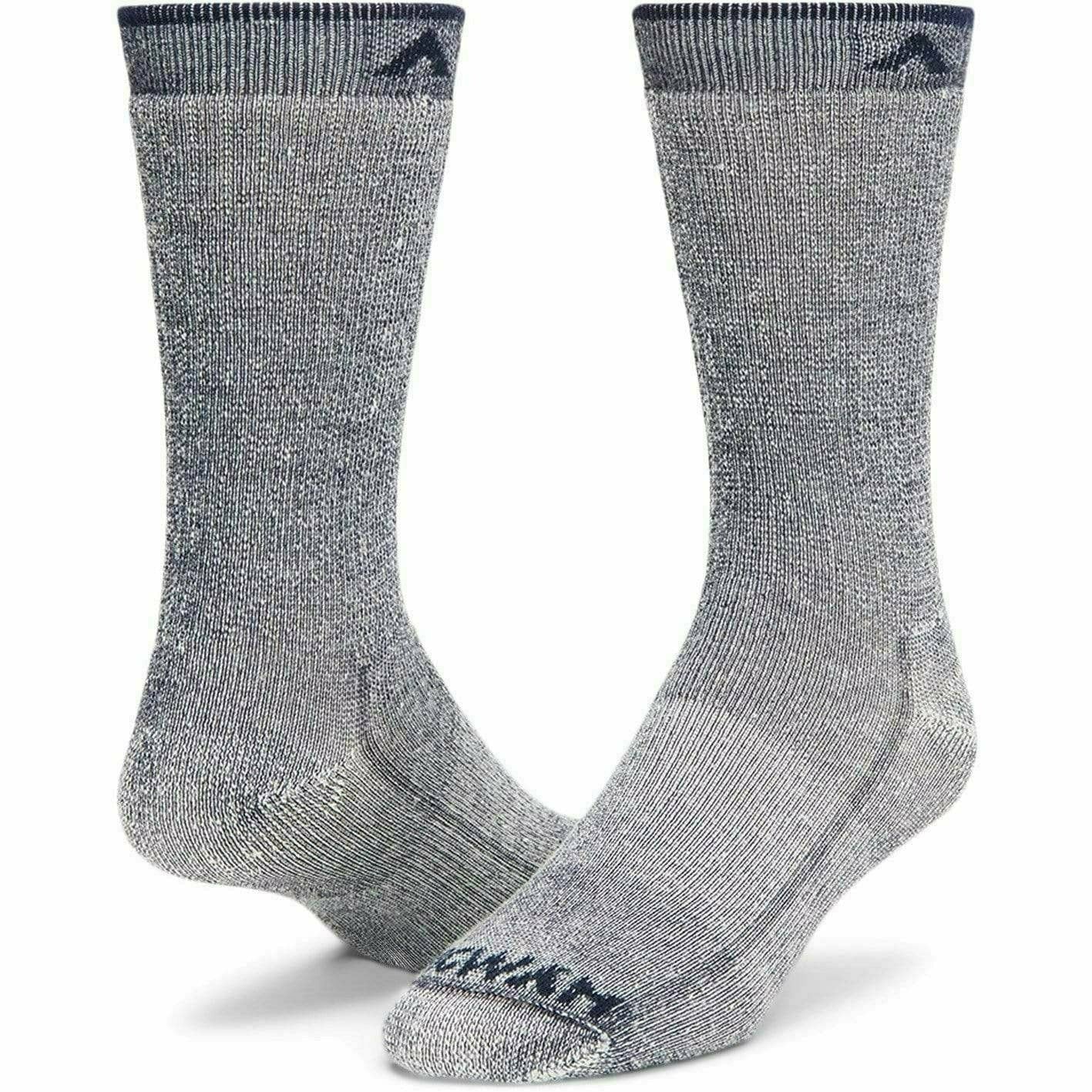 Wigwam Merino Comfort Hiker Midweight Crew Socks  -  Medium / Navy II