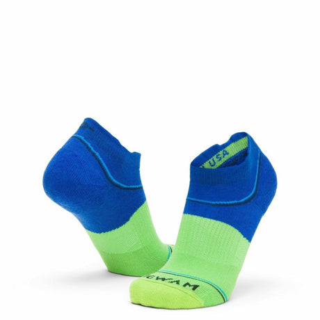 Wigwam Surpass Ultra Lightweight Low-Cut Socks  -  Medium / Blue/Green