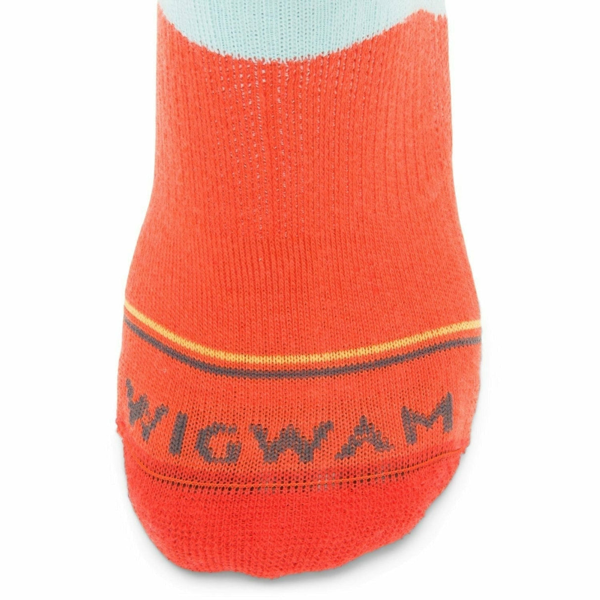 Wigwam Surpass Lightweight Mid-Crew Socks - Small / Yucca/Red