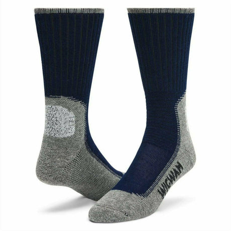 Wigwam Hiking Outdoor Midweight Crew Socks  -  Medium / Navy/Pewter