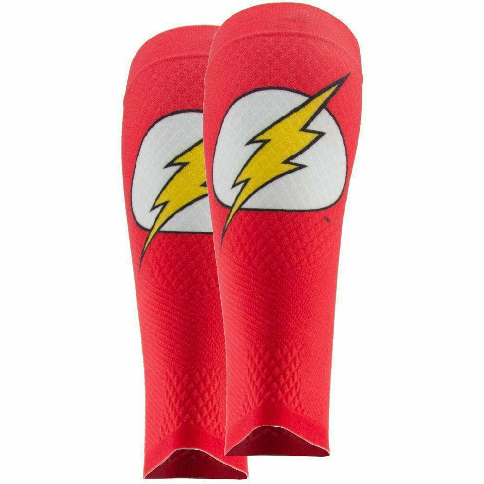 OS1st DC Comic Compression Calf Sleeves  -  Medium / Flash