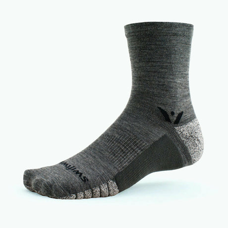 Swiftwick Flite XT Trail Five Crew Socks  -  Small / Heather