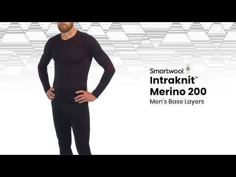 Smartwool Mens Intraknit Thermal Merino Base Layer 1/4 Zip