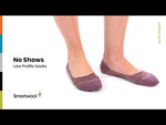 Smartwool Womens Run Targeted Cushion Stripe Low Ankle Socks