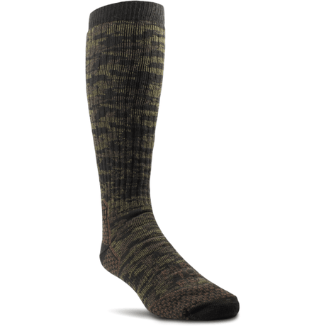 Farm to Feet Slate Mountain Camo Medium Cushion Knee-High Socks  -  Small / Brown