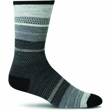 Sockwell Womens Jasmin Essential Comfort Crew Socks  -  Small/Medium / Black