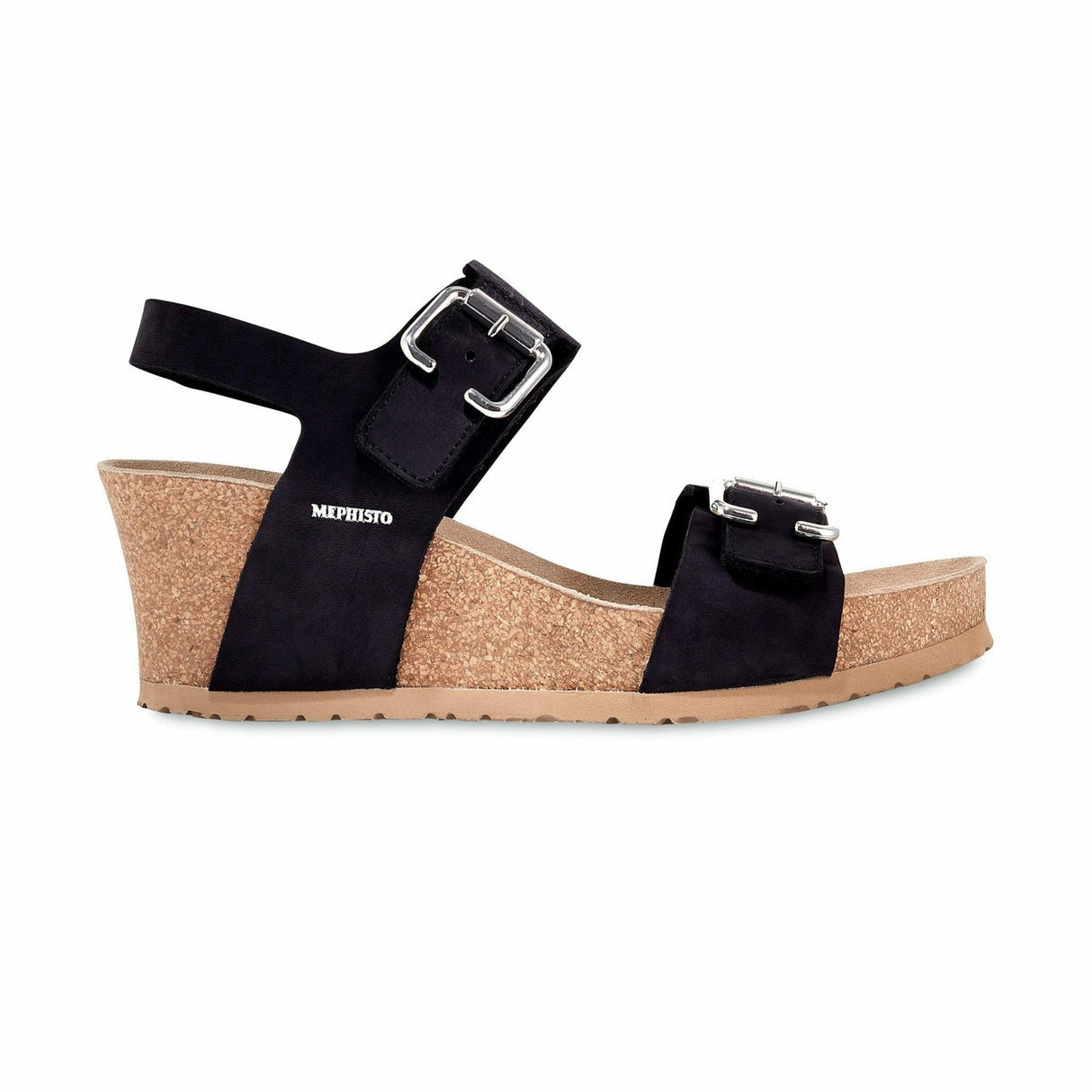 Mephisto Womens Lissandra Sandals  -  6 / Black