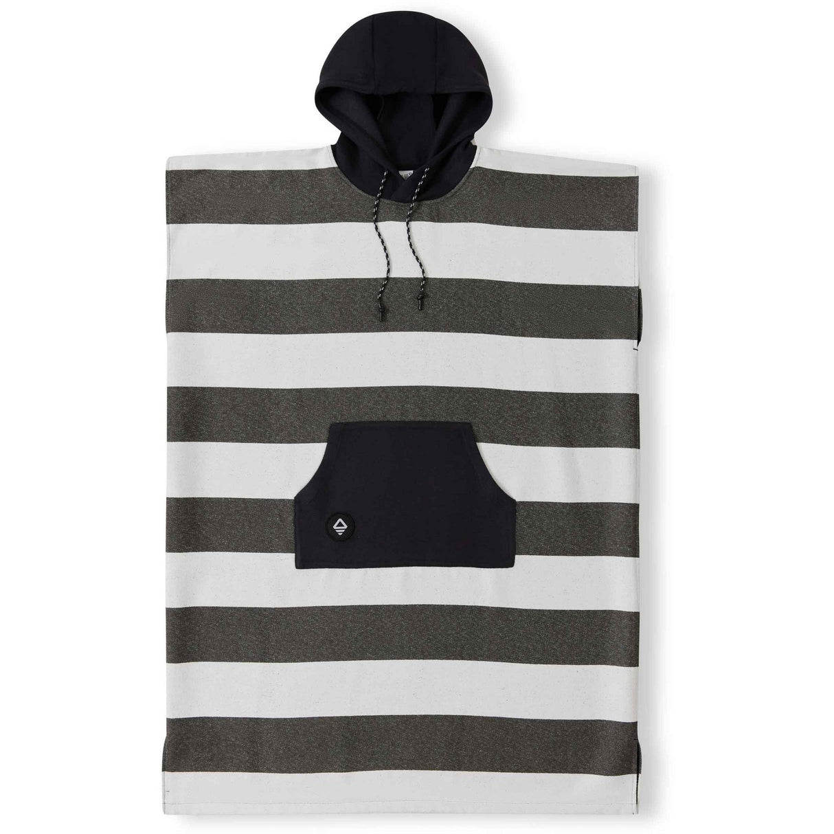 Nomadix Changing Poncho  -  Small/Medium / Stripes Noll Black