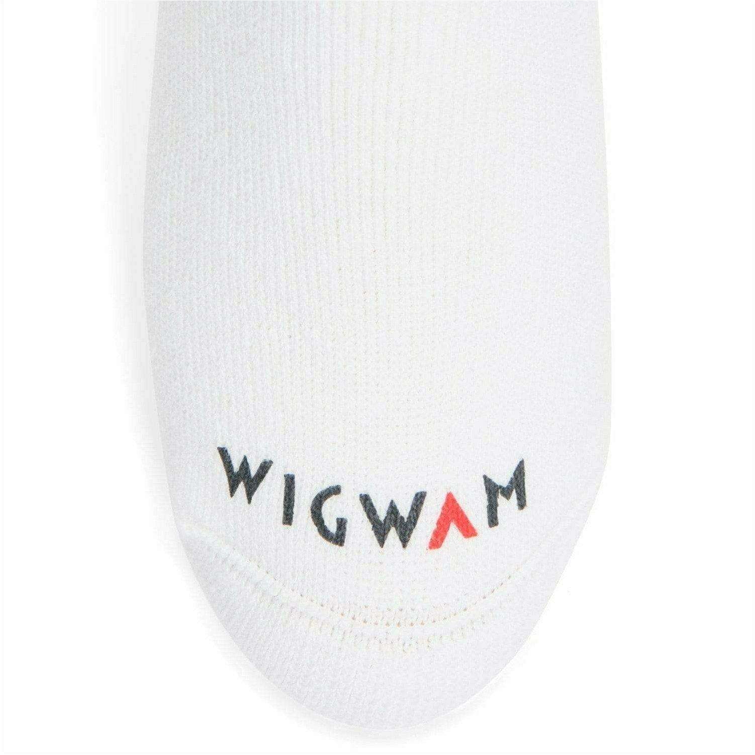 Wigwam Super 60 Tube 3-Pack Midweight Socks  -  One Size Fits Most / White