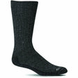 Sockwell Mens Big Easy Relaxed Fit Crew Socks  -  Medium/Large / Black Multi