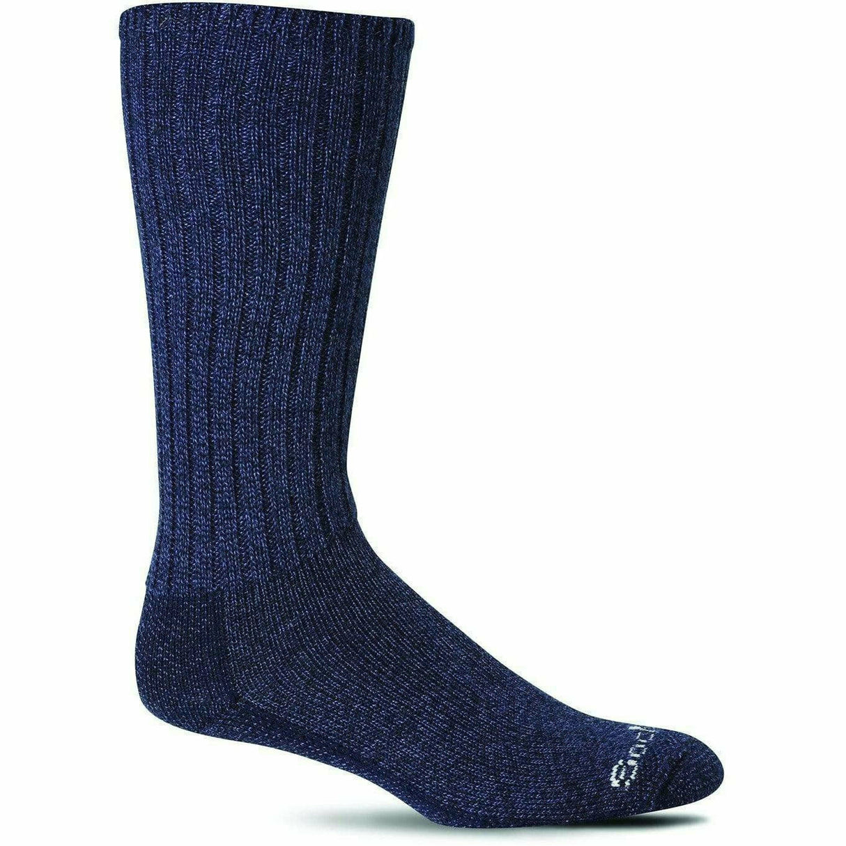 Sockwell Mens Big Easy Relaxed Fit Crew Socks - Medium/Large / Navy