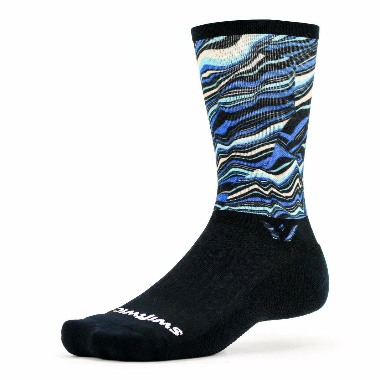 Swiftwick Vision Seven Impression Socks  -  Small/Medium / Alloy