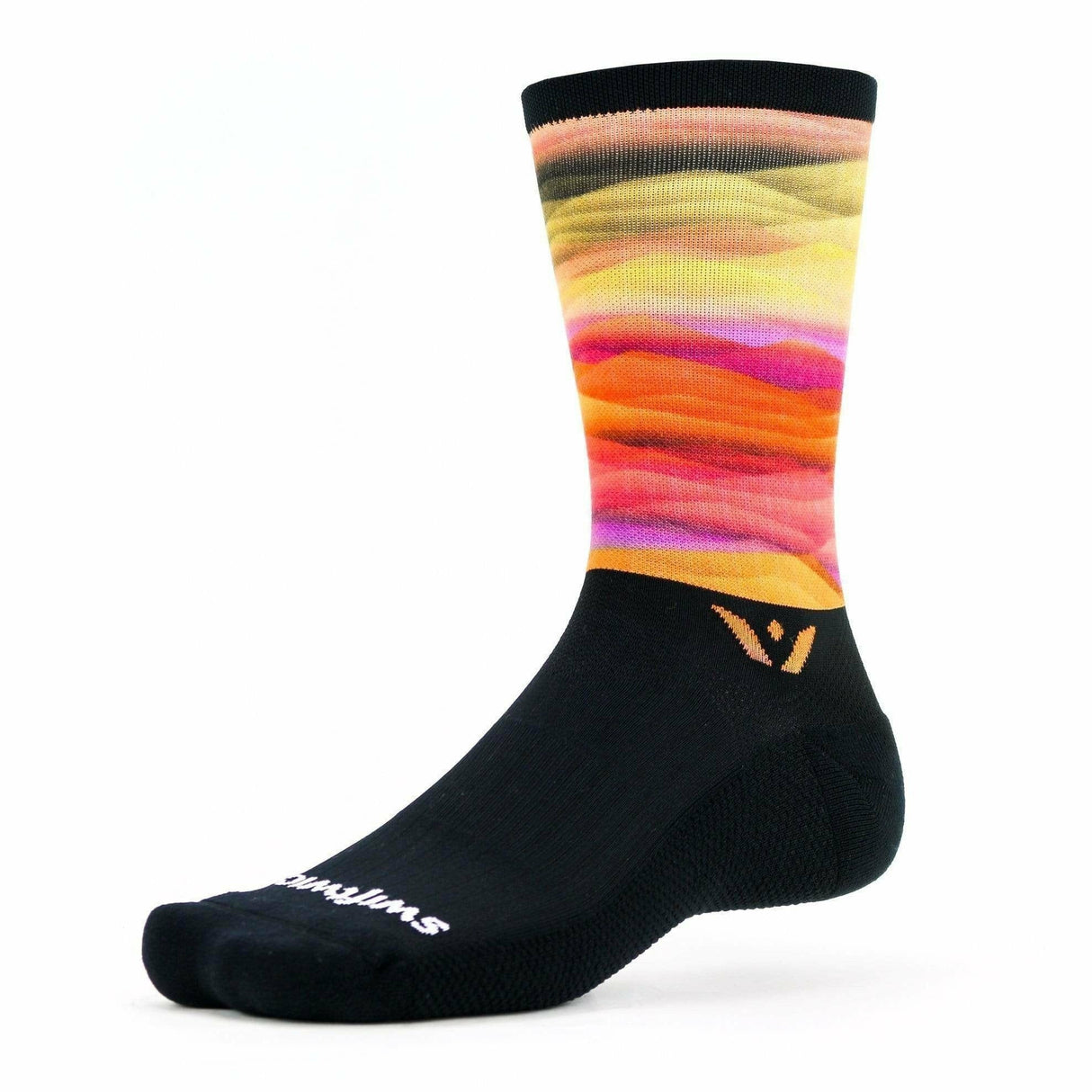 Swiftwick Vision Seven Impression Socks  -  Small/Medium / Rise