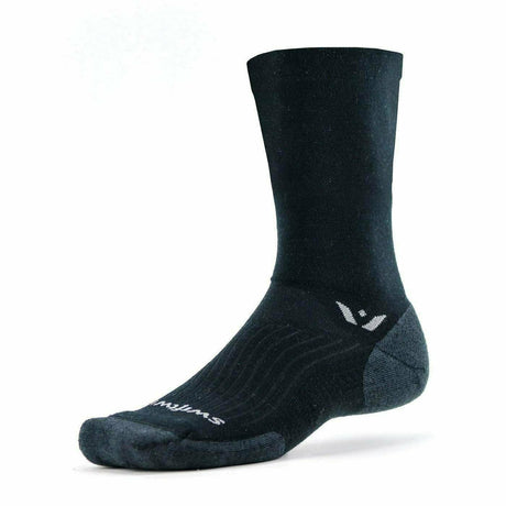 Swiftwick Pursuit Seven Medium Socks  -  Medium / Black