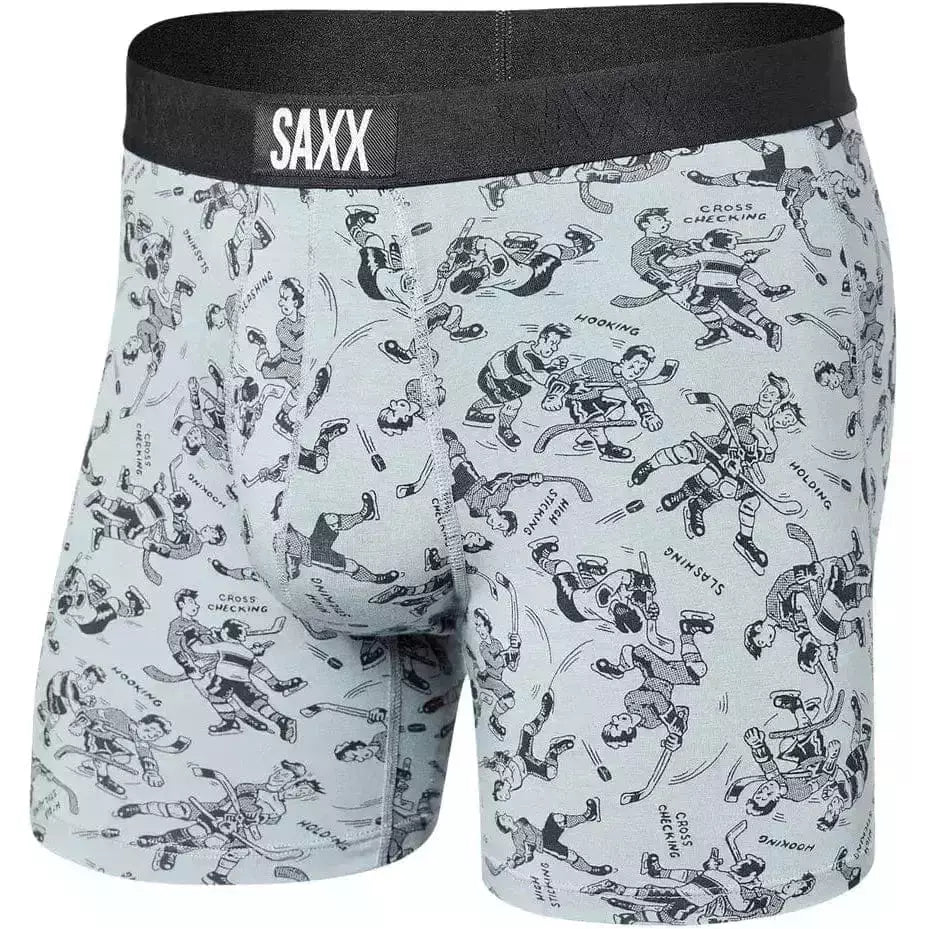 SAXX Mens Vibe Modern Fit Boxer  -  X-Large / Vintage Skate Blue