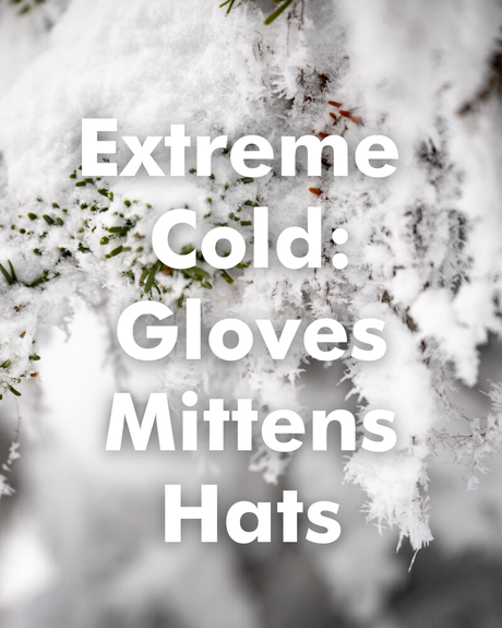 Extreme Cold: Gloves, Mittens, and Hats