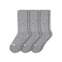 Pacas Womens Alpaca Crew 3-Pack Socks  -  Small/Medium / Gray
