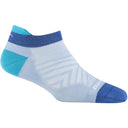 Darn Tough Womens Run No Show Tab No Cushion Ultra-Lightweight Socks  -  Small / Sky
