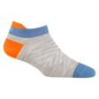 Darn Tough Womens Run No Show Tab No Cushion Ultra-Lightweight Socks  -  Small / Zenith