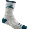Darn Tough Womens Pacer Micro Crew Ultra-Lightweight Running Socks - Clearance  -  Small / Gray