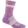 Darn Tough Womens Element Crew Lightweight Athletic Socks - Clearance  -  Small / Violet