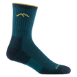 Darn Tough Mens Hiker Micro Crew Midweight Socks  -  Medium / Dark Teal