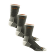 Darn Tough Mens Hiker Micro Crew Midweight Hiking 3-Pack Socks  -  Medium / Olive