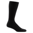 Darn Tough Mens The Standard Mid-Calf No Cushion Lightweight Lifestyle Socks  -  Small / Black