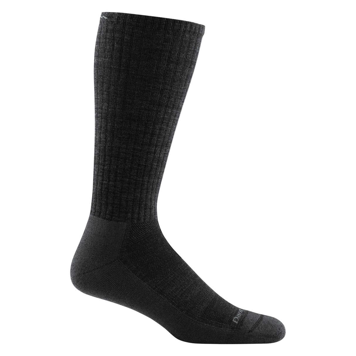Darn Tough Mens The Standard Mid-Calf No Cushion Lightweight Lifestyle Socks  -  Medium / Charcoal