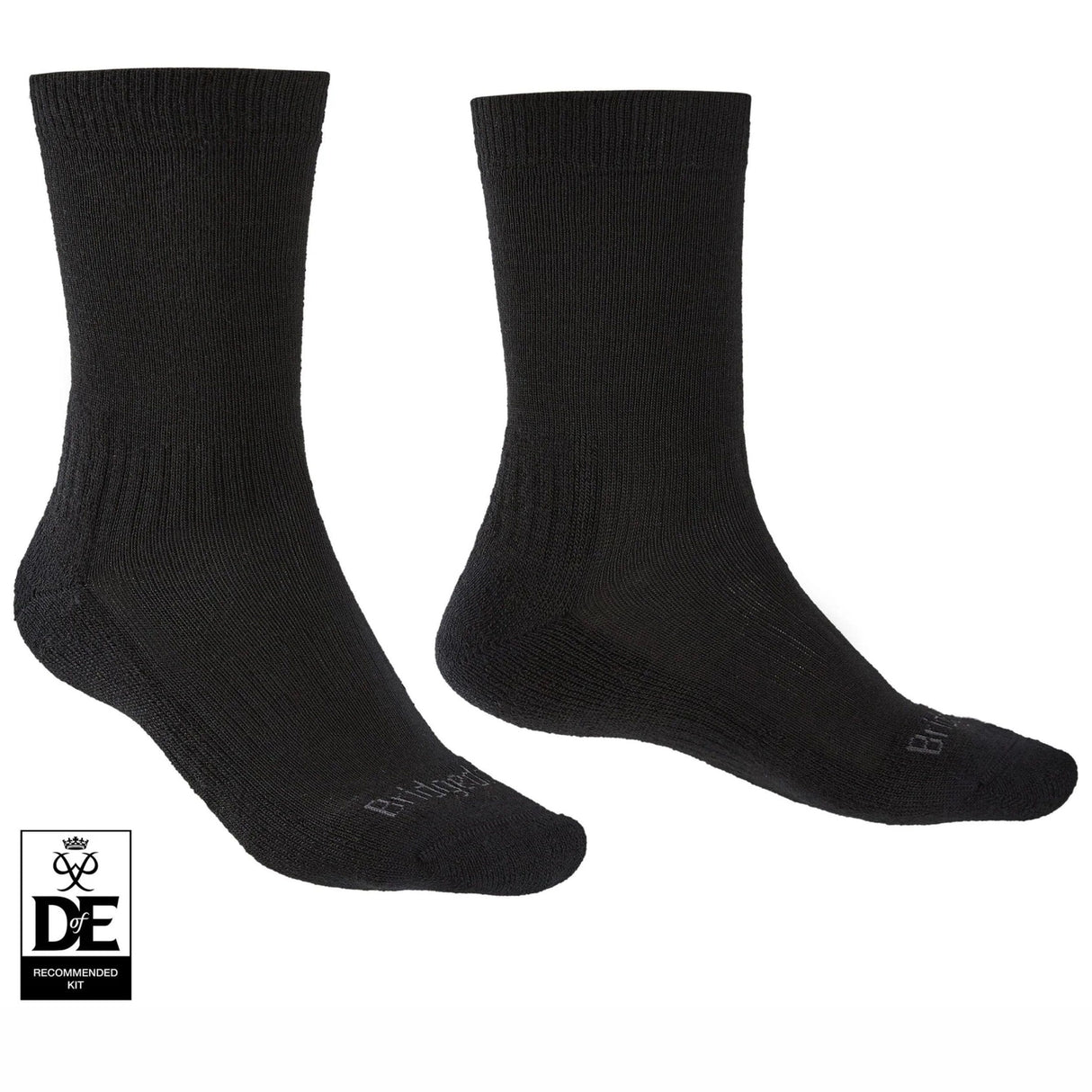 Bridgedale Mens Hike Lightweight Endurance Boot Socks  -  Medium / Black